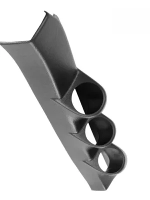 GAUGE MOUNT, A-PILLAR, FULL, TRIPLE, 2 1/16in, CAMARO/FIREBIRD 82-92 (COUPE)