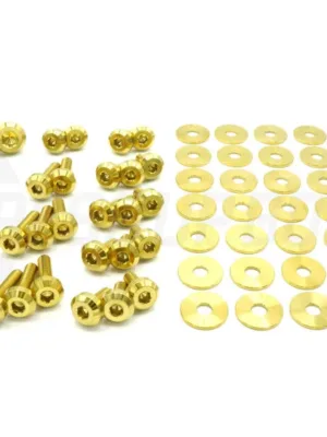 Dress Up Bolts Stage 1 Titanium Hardware Engine Bay Kit - BMW E9X 335i (2007-2013)