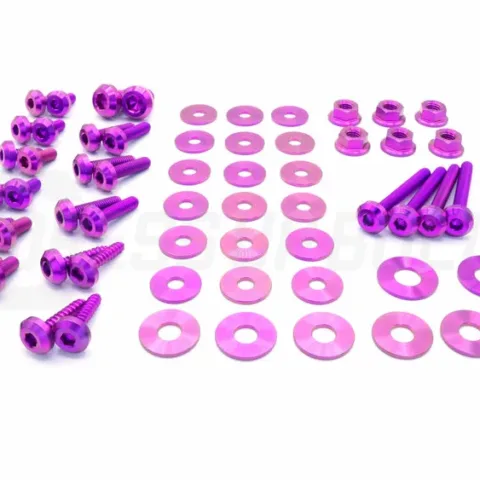 Dress Up Bolts Stage 1 Titanium Hardware Engine Bay Kit - BMW E82 135i (2007-2012)