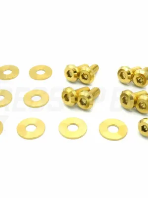 Dress Up Bolts Titanium Hardware Trunk Kit - BMW E82 135i (2007-2012)