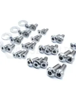 Dress Up Bolts Titanium Hardware Door Kit - BMW G80 M3 (2021+)