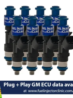 1000cc (100 lbs/hr at OE 58 PSI fuel pressure) FIC Fuel Injector Clinic Injector Set for LS1 engine
