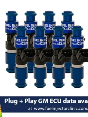 2150cc (240 lbs/hr at OE 58 PSI fuel pressure) FIC Fuel Injector Clinic Injector Set for LS1 engine