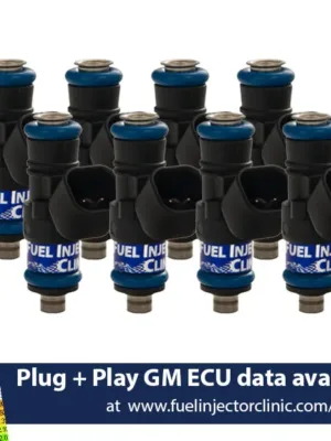 1000cc (100 lbs/hr at OE 58 PSI fuel pressure) FIC Fuel Injector Clinic Injector Set for LS3, LS7,