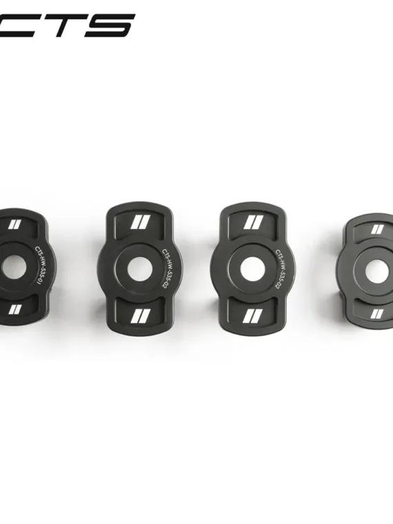 CTS TURBO REAR BILLET ALUMINUM SUBFRAME INSERTS B9/B9.5 AUDI Q5/SQ5