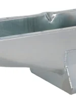 OIL PAN, SBC 86-UP WITH 1 PIECE SEAL PASSENGER SIDE DIP STICK, 8.25 IN. DEEP T-SUMP