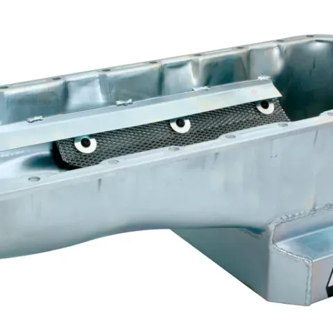 OIL PAN, BBC MARK IV, 8 IN. DEEP, T-SUMP, WINDAGE TRAY
