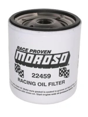 OIL FILTER, CHEVY, 13/16 IN. THREAD, 4 9/32 IN TALL, RACING