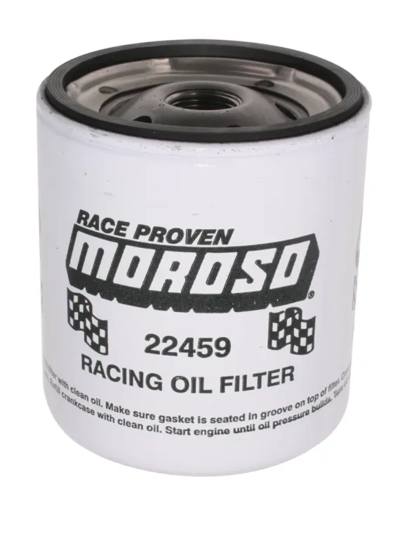 OIL FILTER, CHEVY, 13/16 IN. THREAD, 4 9/32 IN TALL, RACING