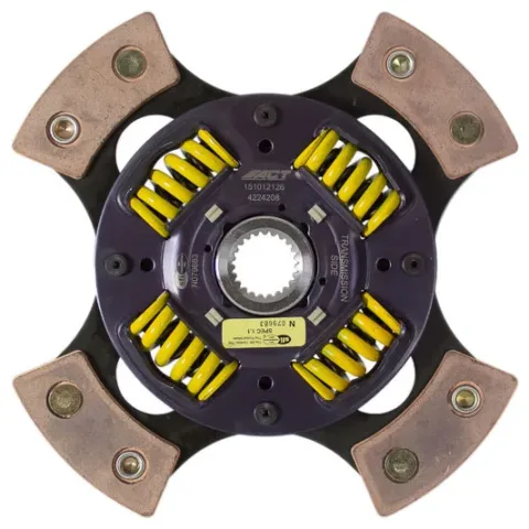 Advanced Clutch 4 Pad Sprung Race Disc Clutch Friction Disc
