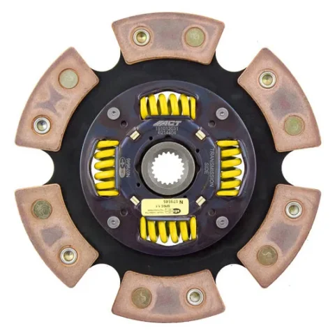 Advanced Clutch 6 Pad Sprung Race Disc Clutch Friction Disc