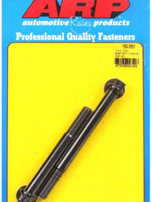 351W, alternator bracket bolts for Ford Black Oxide 12-Pt Heads