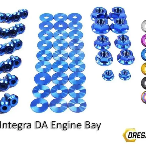 Acura Integra DA (1989-1993) Titanium Dress Up Bolts Full Engine Bay Kit