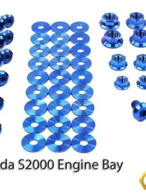 Honda S2000 (2000-2009) AP1/AP2 Titanium Dress Up Bolts Full Engine Bay Kit