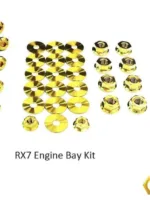 Mazda RX-7 FC/FC3S (1986-1991) Titanium Dress Up Bolts Engine Bay Kit