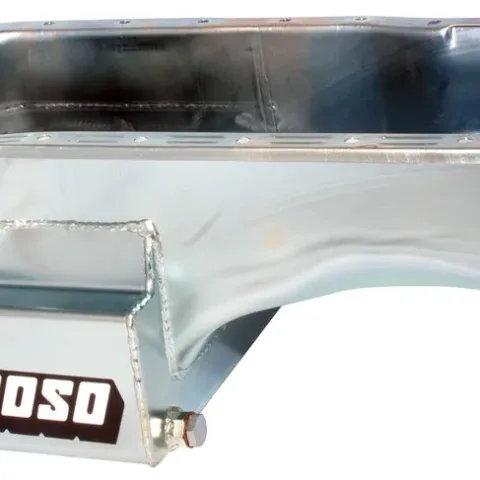 OIL PAN, FORD 289-302, ROAD RACE BAFFLED, FRONT SUMP