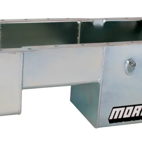 OIL PAN, FORD 351W, BILLET END SEALS, 9 IN. DEEP, REAR SUMP