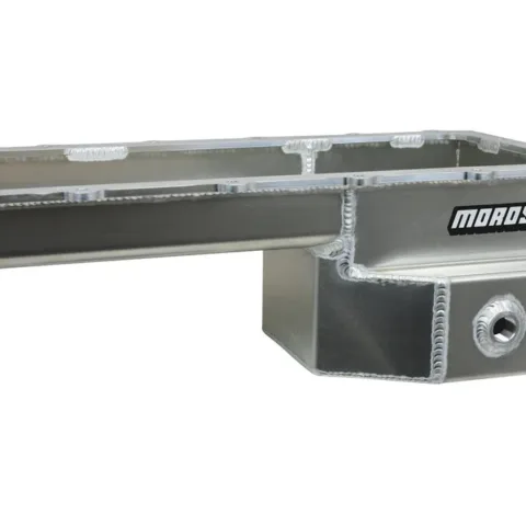 OIL PAN, FORD 5.0 COYOTE, ROAD RACE BAFFLED, REAR T-SUMP, ALUM.