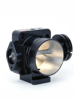 Pro Series Billet Aluminum 70mm Throttle Body Black 02-06 Acura RSX Type S K-Series
