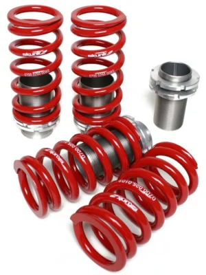 Skunk2 Adjustable Sleeve Coilovers Red 90-01 Acura Integra