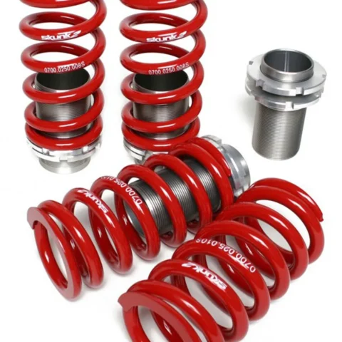 Skunk2 Adjustable Sleeve Coilovers Red 90-01 Acura Integra