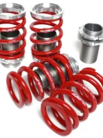 Skunk2 Adjustable Sleeve Coilovers Red 02-05 Honda Civic Si