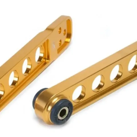 Pro Series Rear Aluminum Lower Control Arm Gold 01-05 Honda Civic Ex EP3/EM/ES