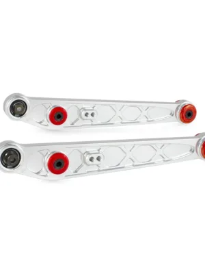 Alpha Series Rear Aluminum Lower Control Arm Silver 96-00 Honda Civic Ex EK