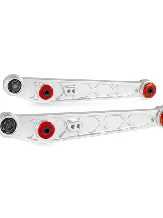 Alpha Series Rear Aluminum Lower Control Arm Silver 96-00 Honda Civic Ex EK