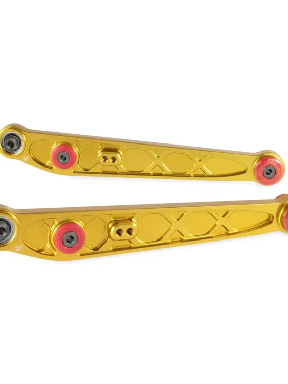 Alpha Series Rear Aluminum Lower Control Arm Gold 96-00 Honda Civic Ex EK