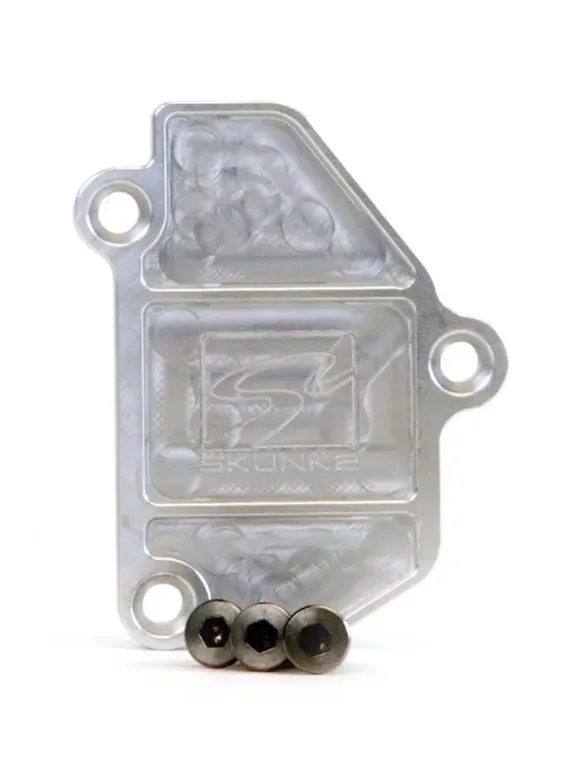 Skunk2 Billet Aluminum Solenoid Block Off Raw 99-00 Honda Civic Si B-Series