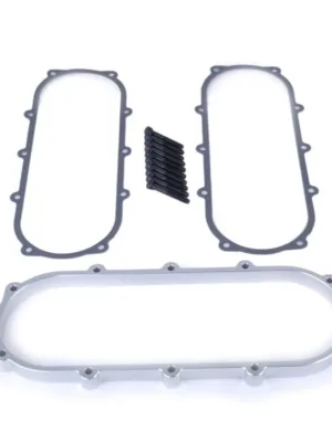 Ultra Series Street Billet Aluminum Plenum Spacer Black 1/2 Liter Raw 99-16 Honda Civic Ex B/K-Serie