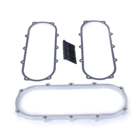 Ultra Series Street Billet Aluminum Plenum Spacer Black 1/2 Liter Raw 99-16 Honda Civic Ex B/K-Serie