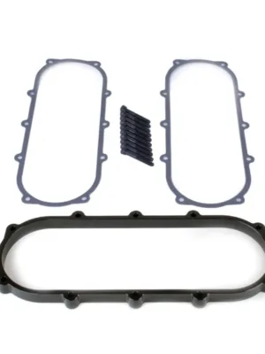 Ultra Series Street Billet Aluminum Plenum Spacer Black 1/2 Liter Black 99-16 Honda Civic Ex B/K-Ser