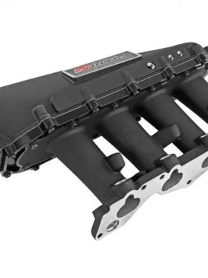 Ultra Series Race Intake Manifold w/ Removable Plenum Black 88-00 Honda Civic Ex D-Series