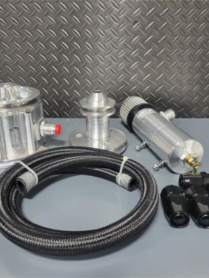 Vacuum Pump Kit 3-Vane, For Big Block Ford With 3 Bolt Balancer