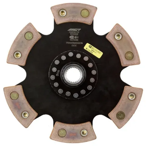 Advanced Clutch 6 Pad Rigid Race Disc Clutch Friction Disc