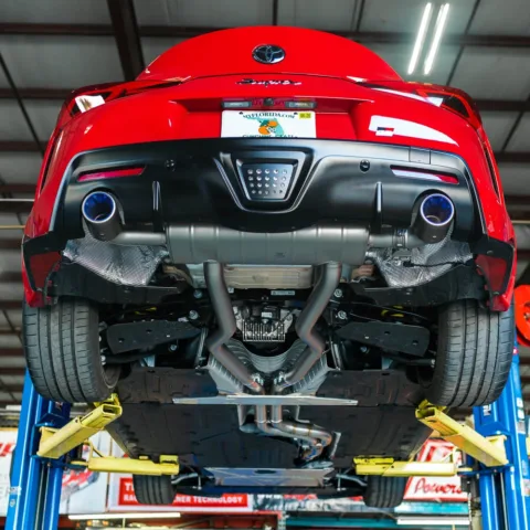 Akrapovic Exhaust System Toyota Supra (A90) Slip-On Line (Titanium)