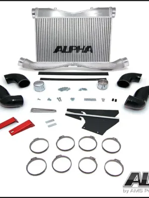 AMS Alpha Performance Nissan R35 GT-R Race Front Mount Intercooler Upgrade
