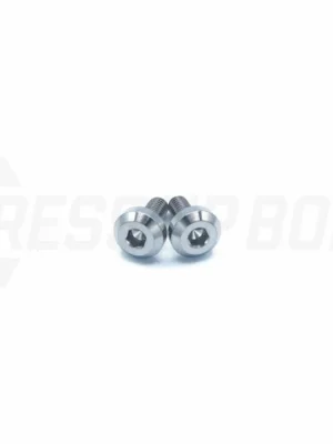 Dress Up Bolts Titanium Hardware Fuel Door Kit - Dodge Charger (2015-2021)