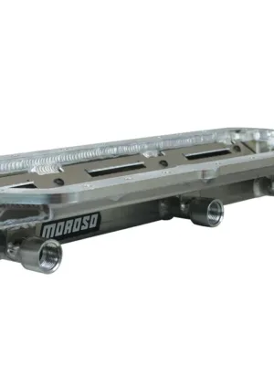 Moroso TOYOTA 2JZ ALUMINUM OIL PAN DRY SUMP THREE -12 AN FITTINGS