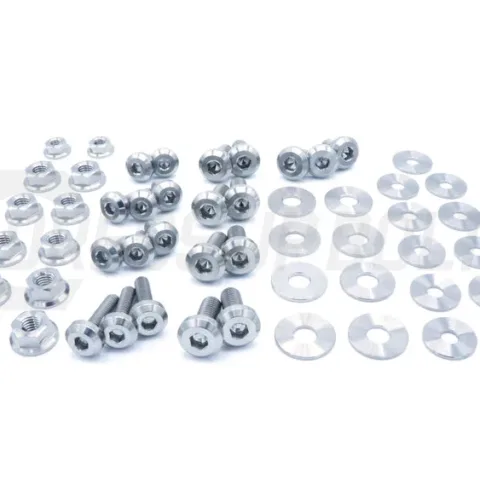 Dress Up Bolts Stage 1 Titanium Hardware Engine Bay Kit - Nissan 350Z (2003-2006)