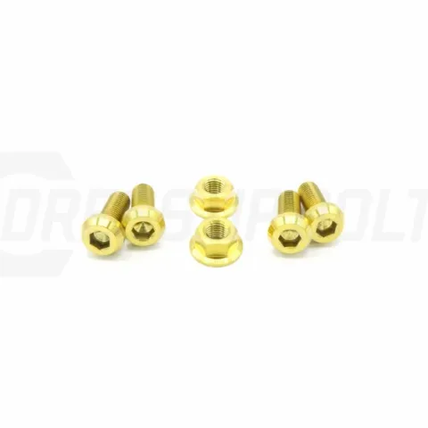 Dress Up Bolts Titanium Hardware Strut Tower Bar Kit - Nissan 370Z