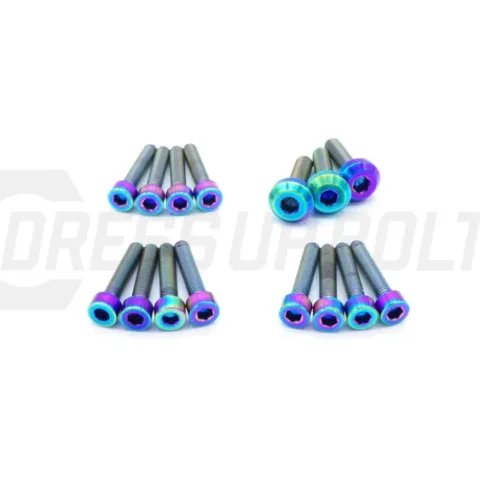Dress Up Bolts Stage 1 Titanium Hardware Engine Kit - RB26 Engine