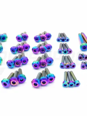 Dress Up Bolts Stage 3 Titanium Hardware Engine Kit - RB25 Engine
