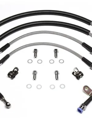 SBD SS FRONT & REAR BRAKE LINE KIT - NISSAN GTR R35