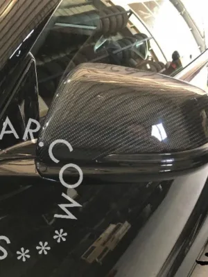TMS Toyota Supra MKV A90 A91 Carbon Mirror Caps (Replacements)