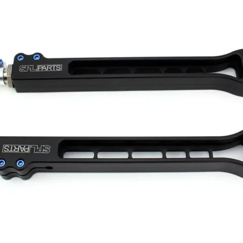 SPL TITANIUM Rear Toe Links – Billet For 370Z/G35/G37