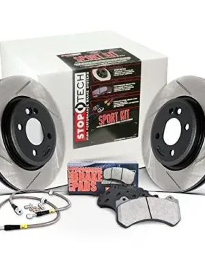 STOPTECH SPORT KIT BRAKE UPGRADE 93-98 SUPRA TURBO (FRONT SLOTTED)