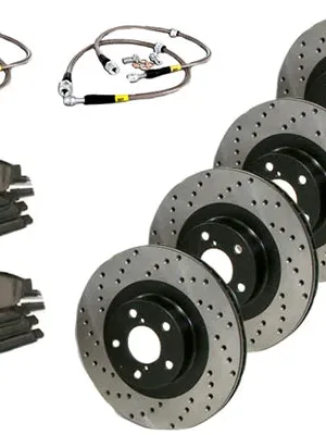 STOPTECH SPORT KITS FRONT & REAR FOR SUPRA MKIV